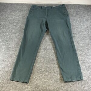 J.Crew 770 Straight Chino Pants 38x32 Stretch Mens Blue Casual Cotton Pants